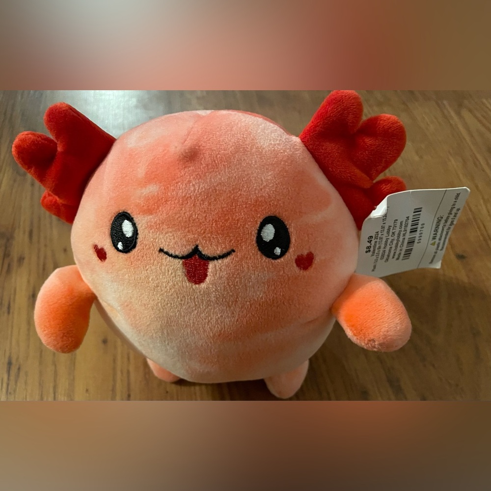 Squishable Baby Axoloti Crab Toy New with Tag